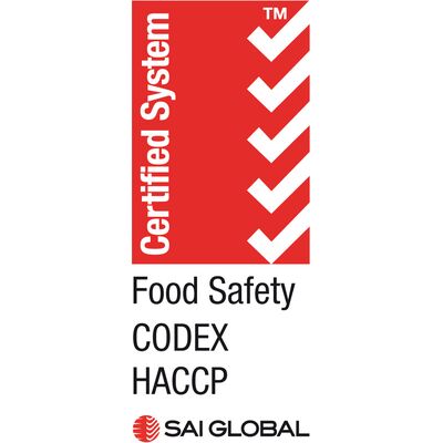 Food Safety CODEX HACCP Certification Logo