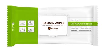 Packaging of Barista Wipes