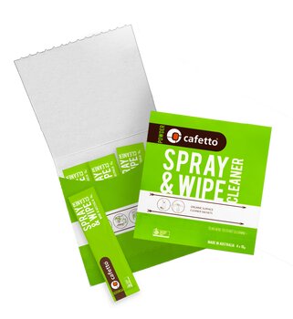 Packaging of Spray & Wipe Cleaner Sachets